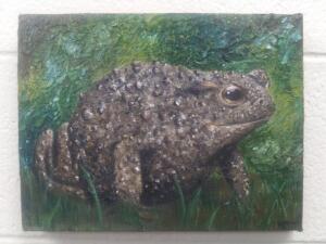 The Toad by Samantha Brownson (Painting)